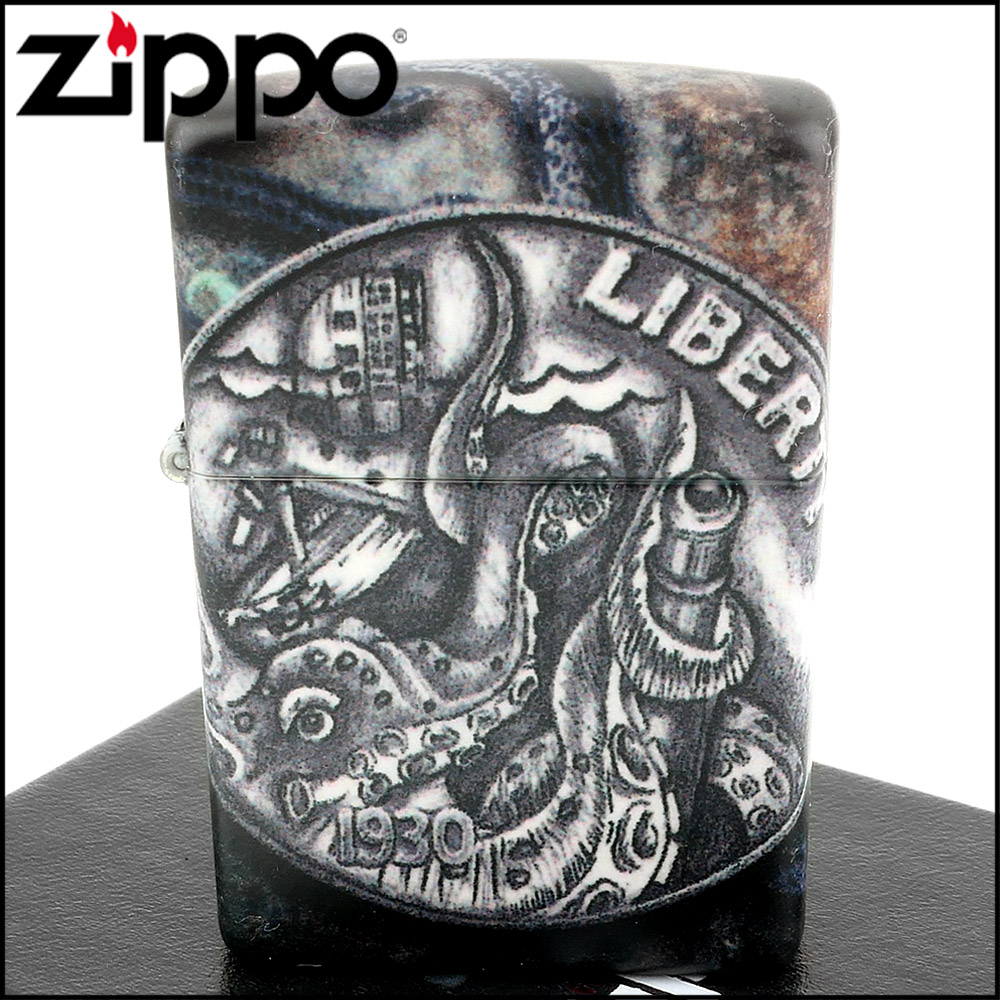 【ZIPPO】美系~Pirate Coin-海盜硬幣-540色彩印工法打火機