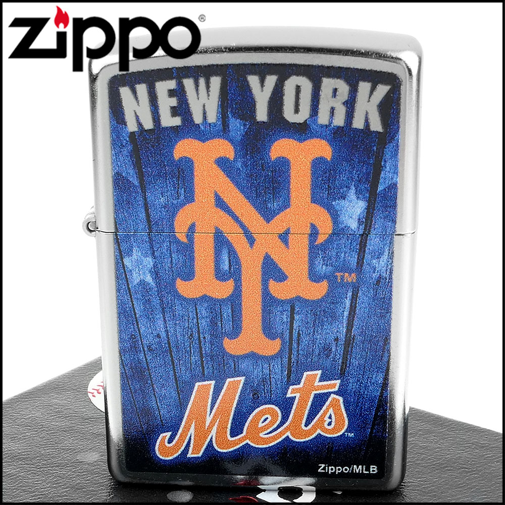 【ZIPPO】美系~MLB美國職棒大聯盟-國聯-New York Mets紐約大都會隊