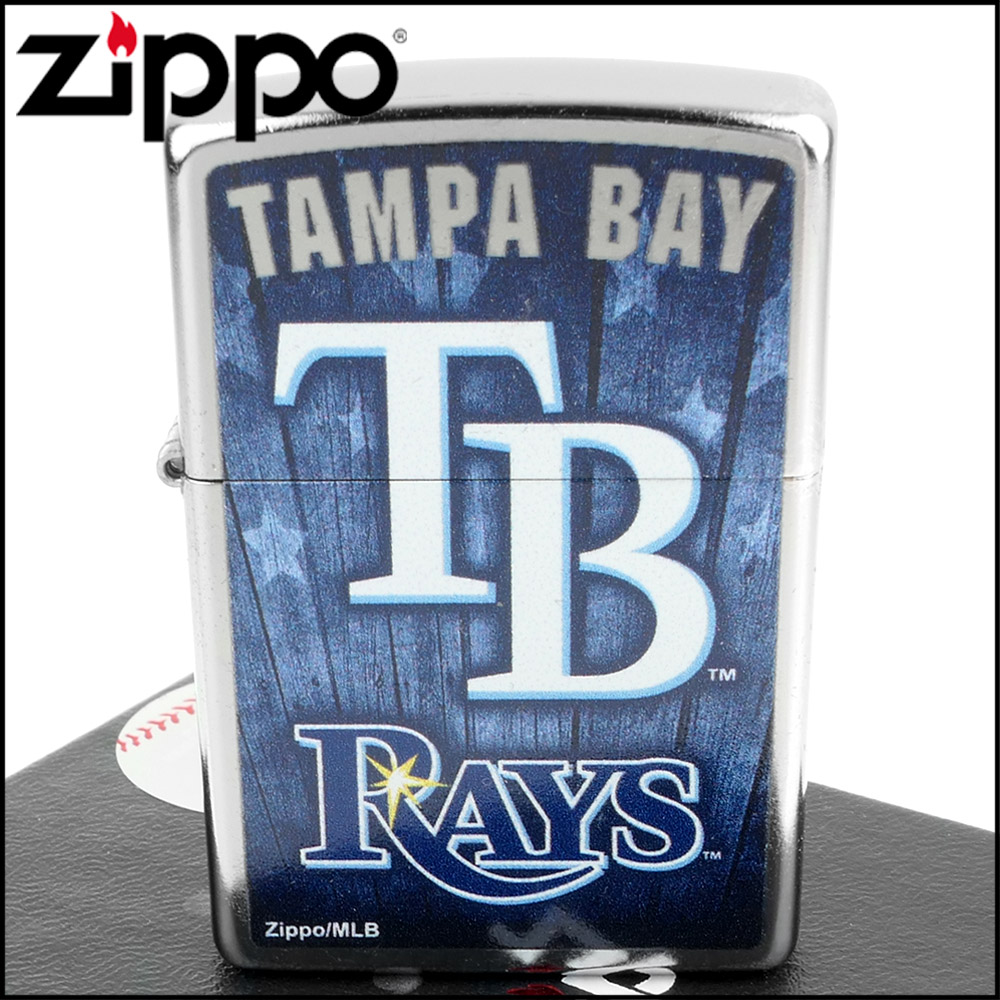 【ZIPPO】美系~MLB美國職棒大聯盟-美聯-Tampa Bay Rays坦帕灣光芒隊