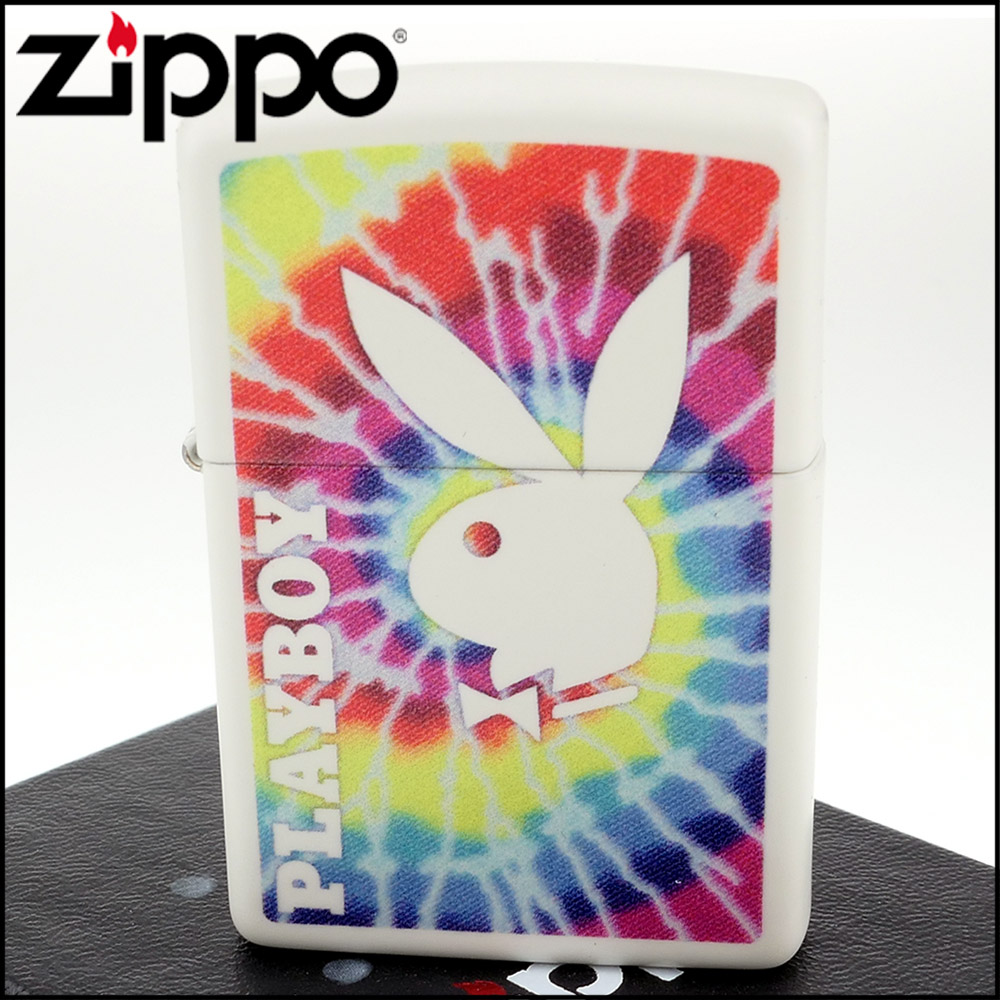 【ZIPPO】美系~Playboy-班尼兔迷幻漩渦圖案設計打火機