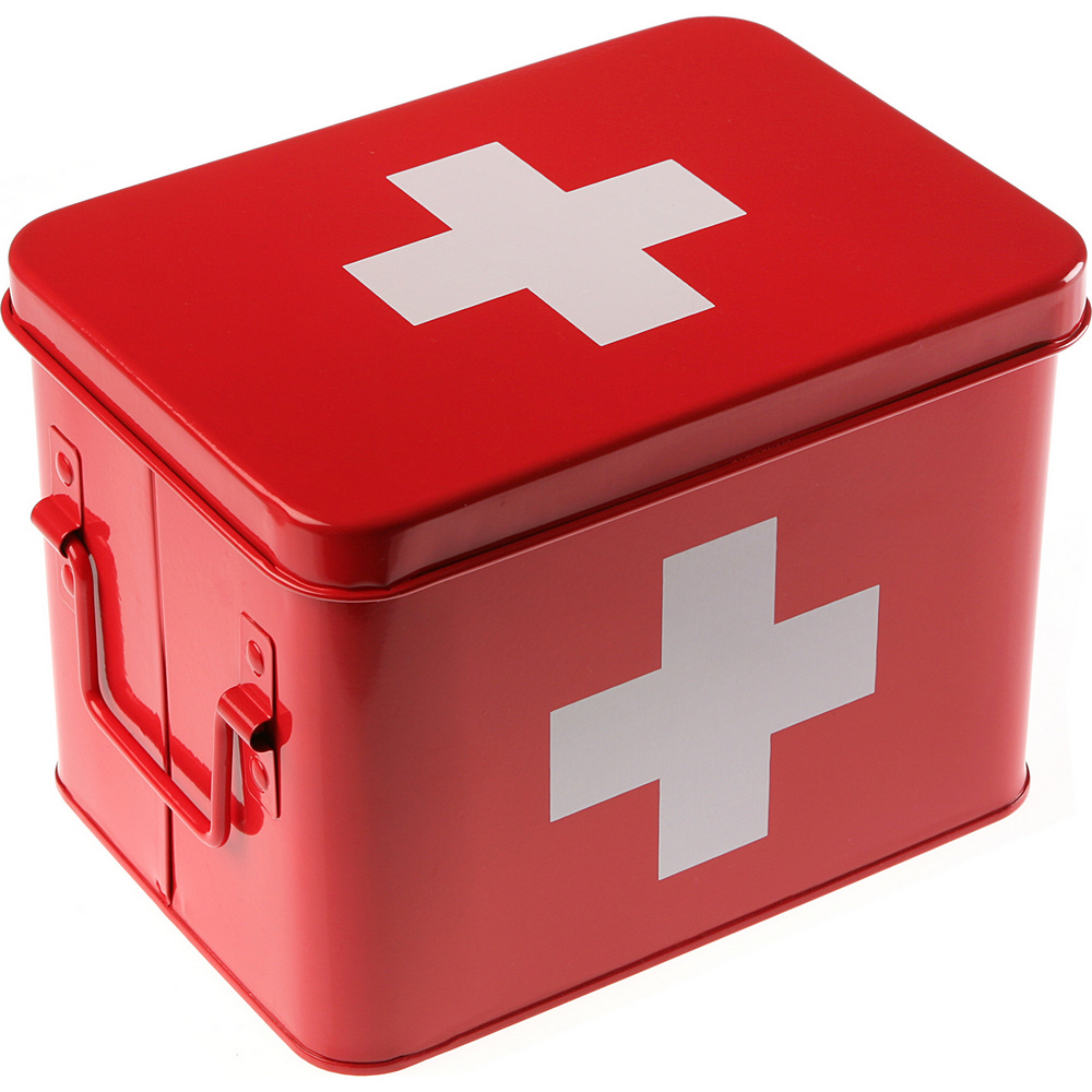 VERSA 5格急救收納盒(紅)