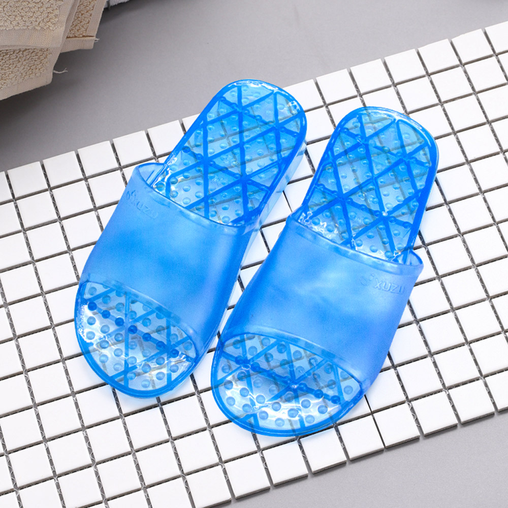 【333家居鞋館】MIT認證商品★素色浴室拖鞋-藍色