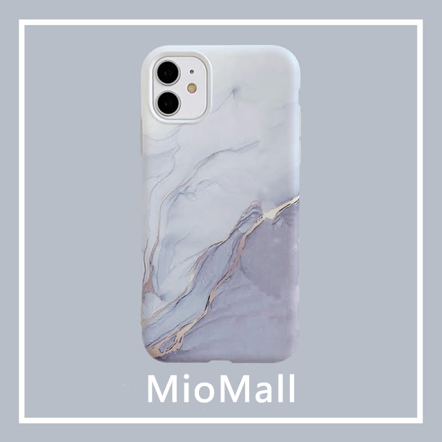 【MioMall 米歐廣場】歐風大理石風格-布魯塞爾紫霧灰★iPhone 13/13 Pro/13 ProMax手機殼★