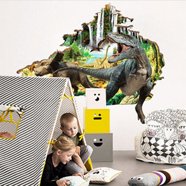 《Stylelife》3D立體牆貼-恐龍森林