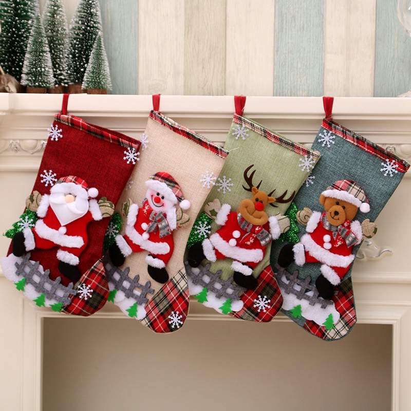可愛聖誕許願襪 交換禮物 超大（長31公分）