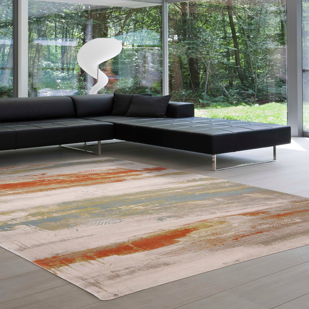 【范登伯格】歐斯特 都會時尚進口地毯-炫彩 橘紅 (140x200cm)