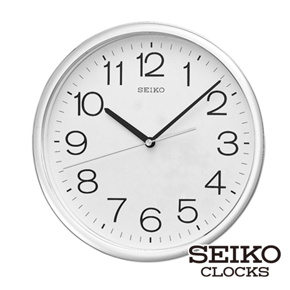 【SEIKO 精工】31cm標準掛鐘/時鐘(QXA014S)