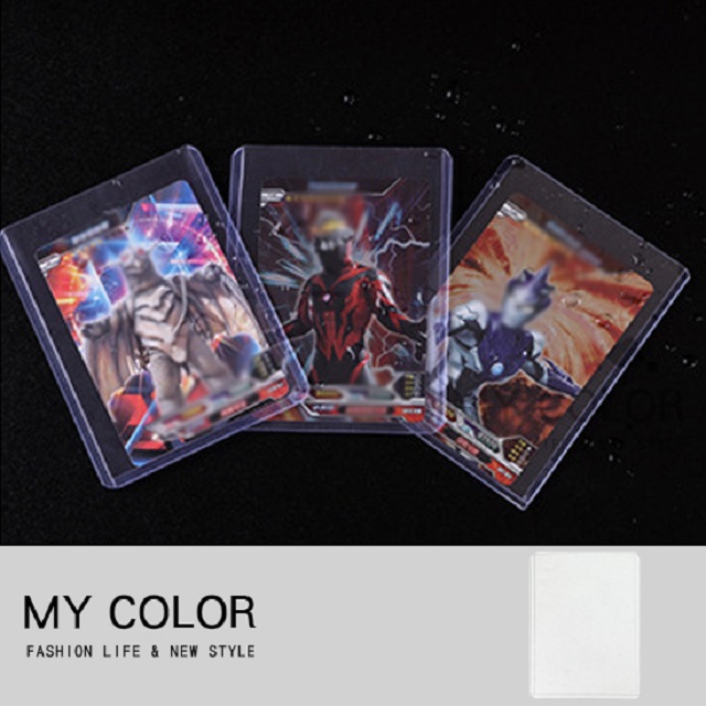 MY COLOR【25入組】遊戲卡套 B8硬卡套透明卡套 卡片收藏套 卡片套 保護套 證件套【L116】