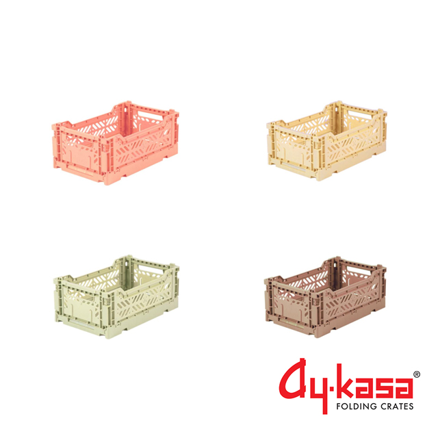 Ay-kasa S土耳其籃4件組-輕甜初春(鮭魚粉、香蕉奶昔、哈密瓜綠、榛果可可)
