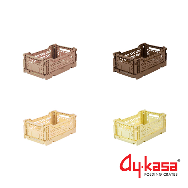 Ay-kasa S土耳其籃4件組-提拉米蘇(香草、榛果可可、香蕉奶昔、咖啡)