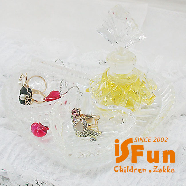 【iSFun】透徹水晶＊飾品香水容器組