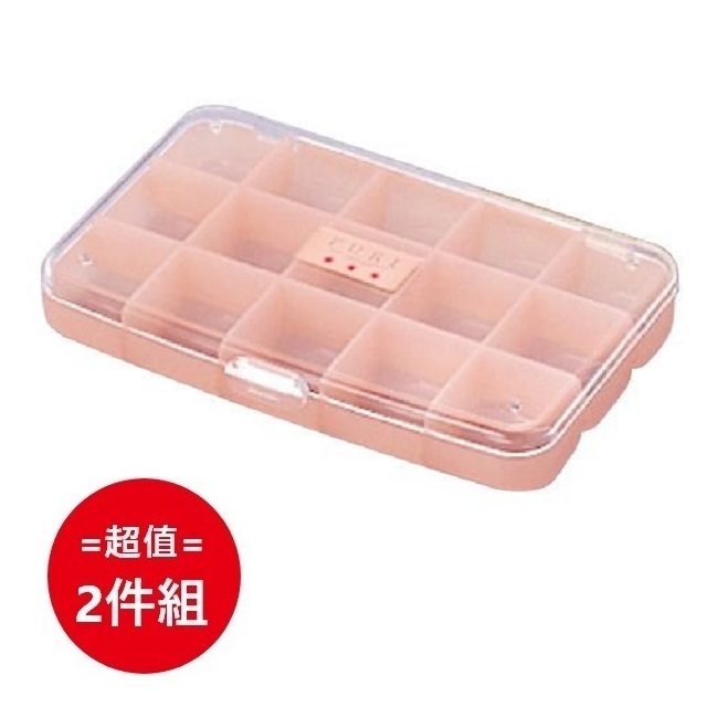 日本【INOMATA】Pure透明首飾盒 超值2件組
