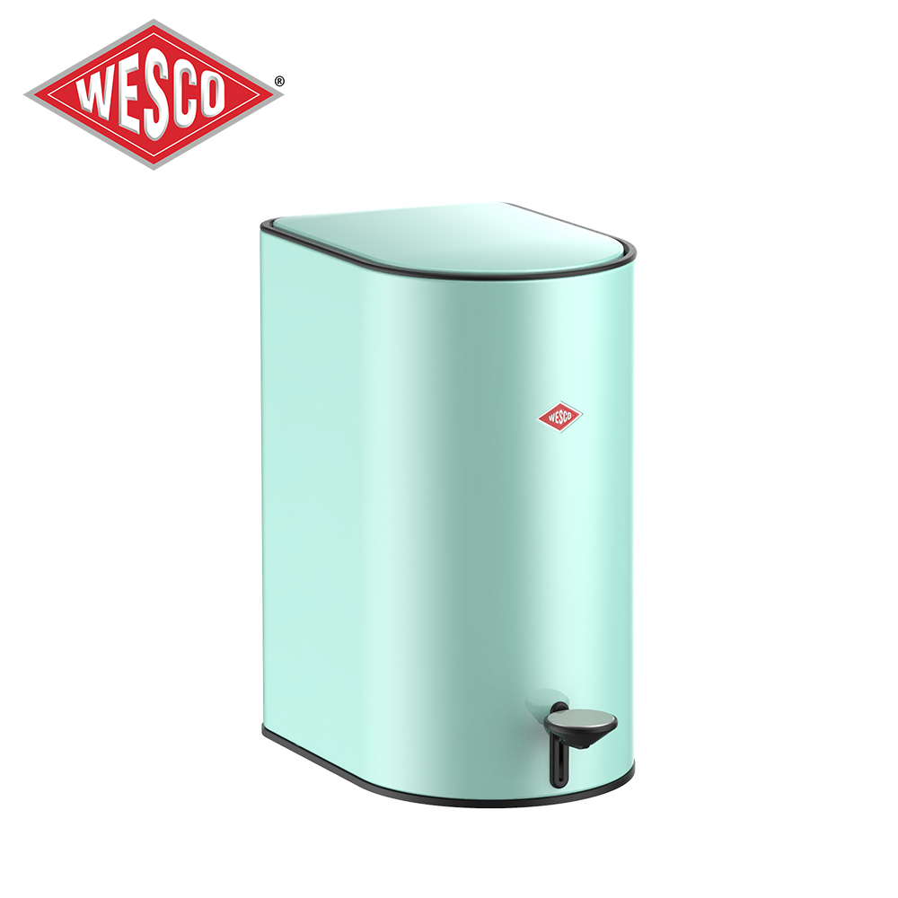 【WESCO】U型垃圾桶9L-薄荷綠