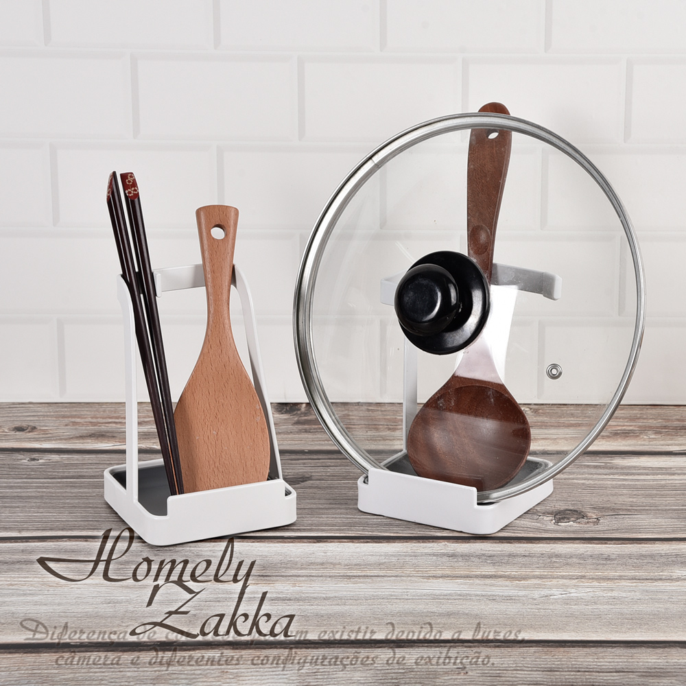 【Homely Zakka】日式簡約鐵藝廚房多功能立式收納架掛架/鍋鏟砧板架/飯湯勺架 兩款一組