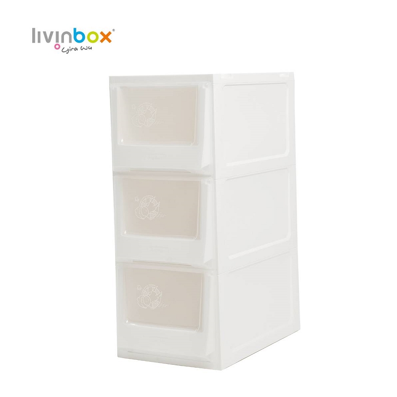 【樹德 livinbox】MB-2703P 三層27cm收納櫃