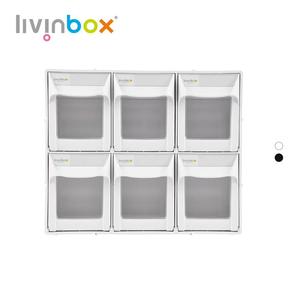 【樹德 livinbox】FO-306 6格快取分類盒