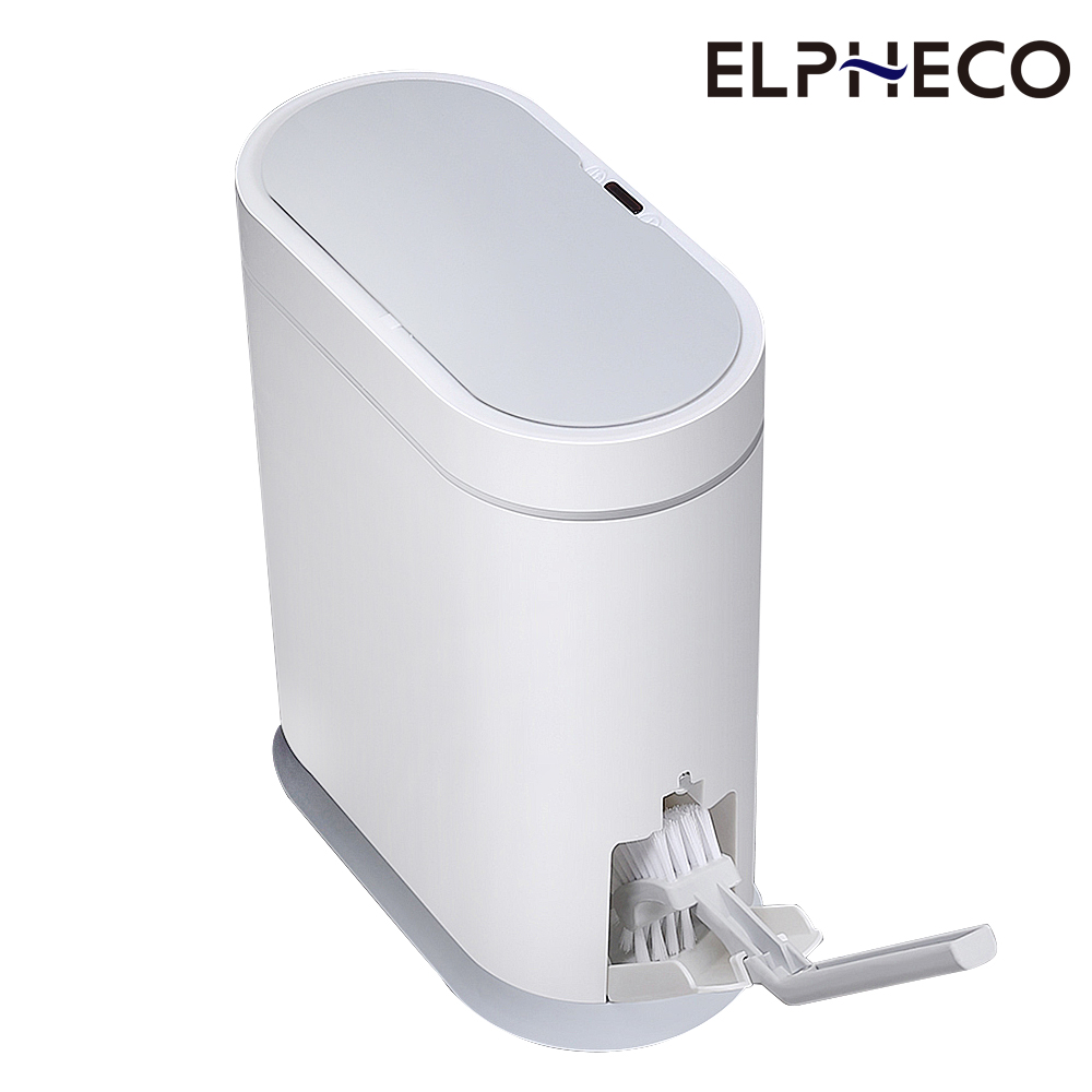 ELPHECO 防水感應馬桶刷垃圾桶ELPH6712W