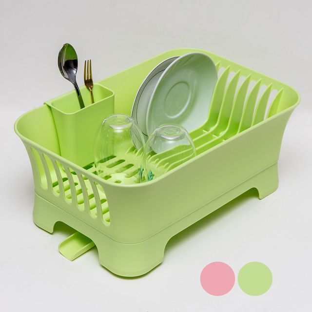 【日本PEARL金屬】SKIT多用途碗盤餐具瀝水收納架-2色任選