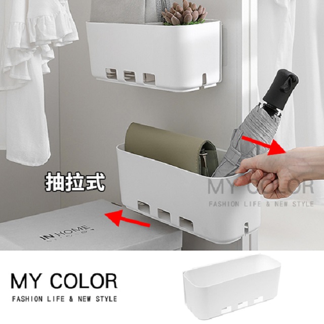 MY COLOR 櫥櫃置物架 抽屜式收納架 隙縫 免打孔 調味料架 餐具收納架 抽屜式 【T035】
