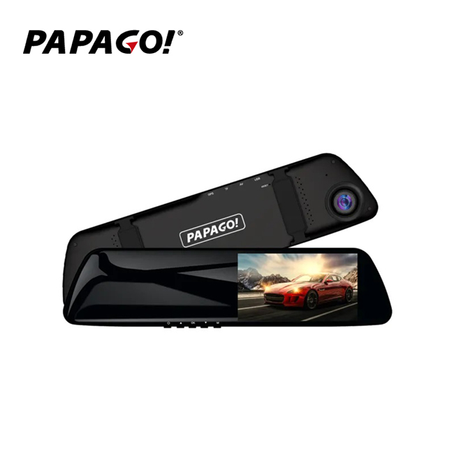 PAPAGO FX770 GPS後視鏡前後鏡頭行車錄器＋32G記憶卡