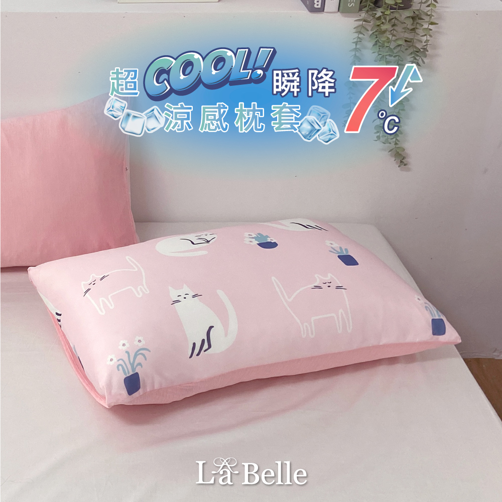 《貓貓綺夢》超COOL超涼感信封枕套--2入