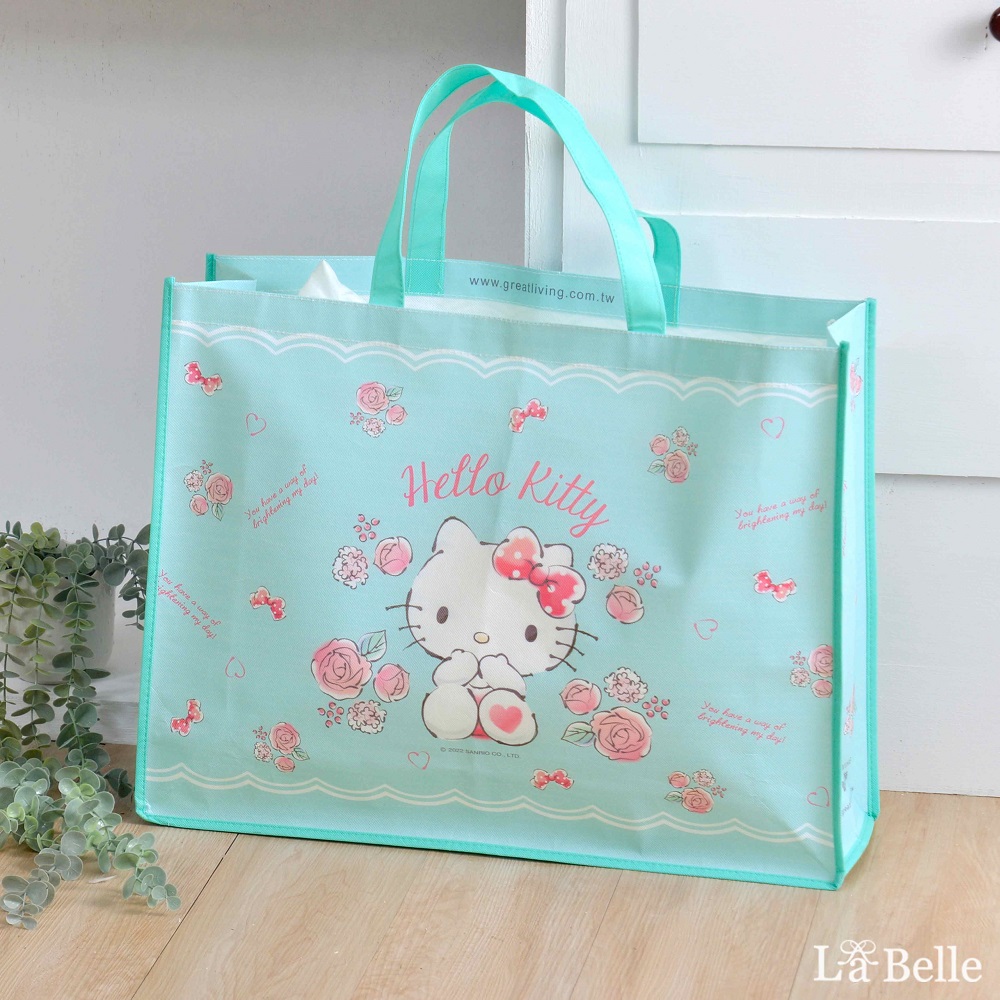 《Sanrio-花漾HELLO KITTY環保購物袋》