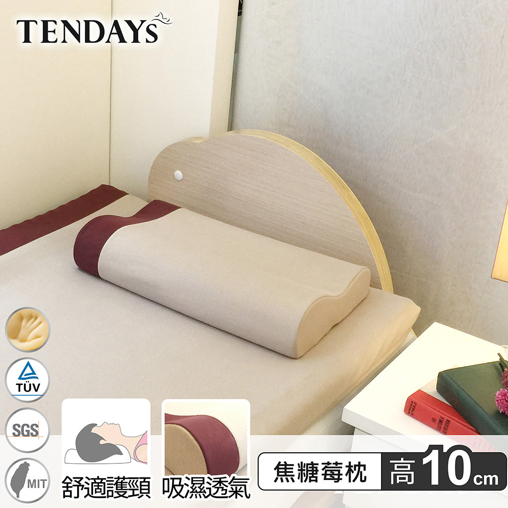 【TENDAYS】DISCOVERY柔眠枕(焦糖莓)10cm高