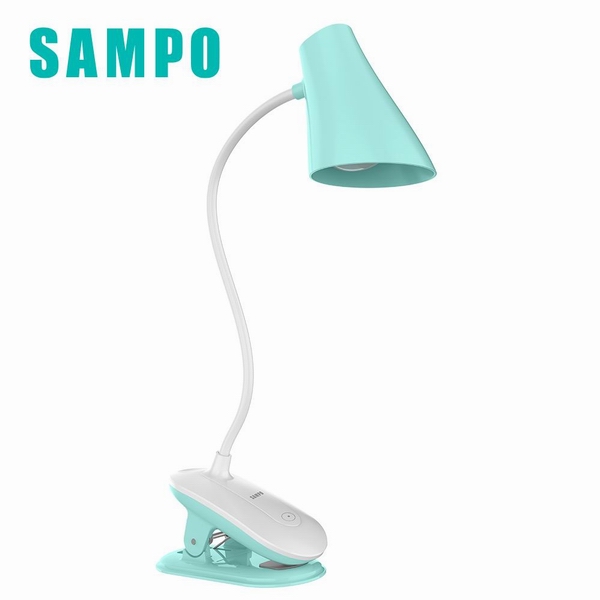 SAMPO 聲寶USB充電式夾式檯燈 LH-N1901UL 送贈品2選1