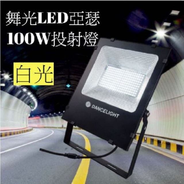 舞光戶外照明 100W LED (白光) 亞瑟投光燈 IP66 全電壓 特殊呼吸器