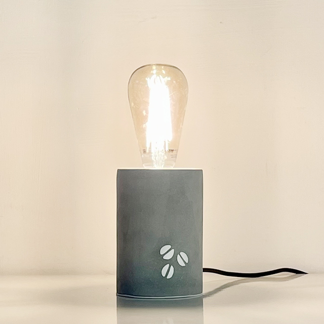 DeLife- 咖啡水泥燈(豆）- 附LED復古燈泡