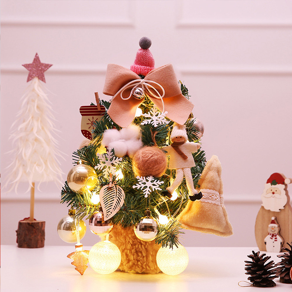 桌上型30公分浪漫LED套裝耶誕樹