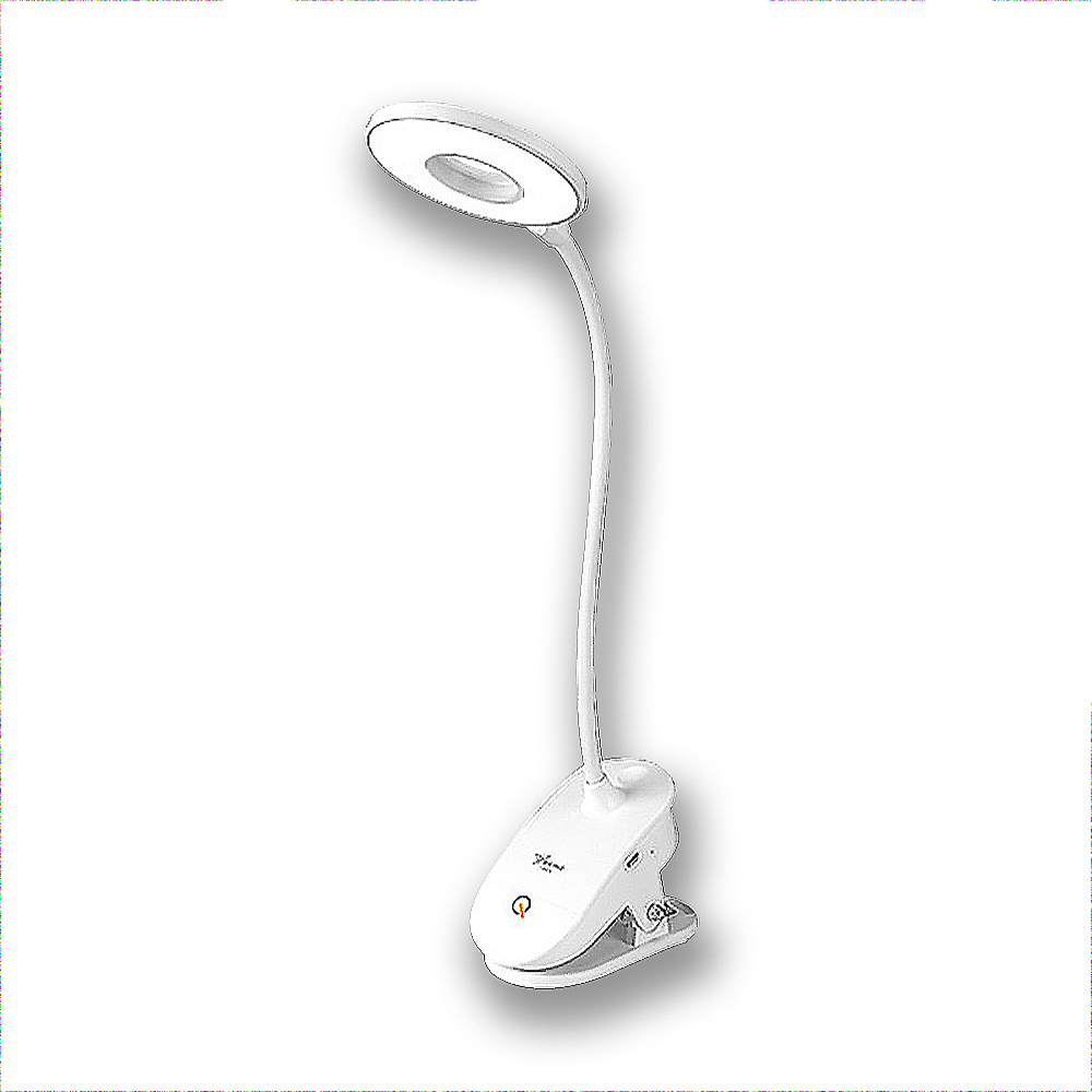 雅格USB充電環形閱讀檯燈(1入/組)