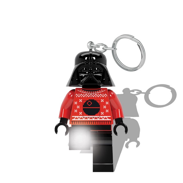 LEGO樂高星際大戰黑武士鑰匙圈燈(醜毛衣版)