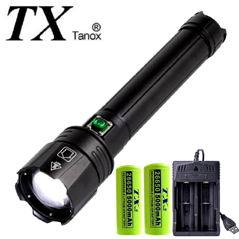 TX特林P90 伸縮變焦超級強亮手電筒(T-2020F-P90)