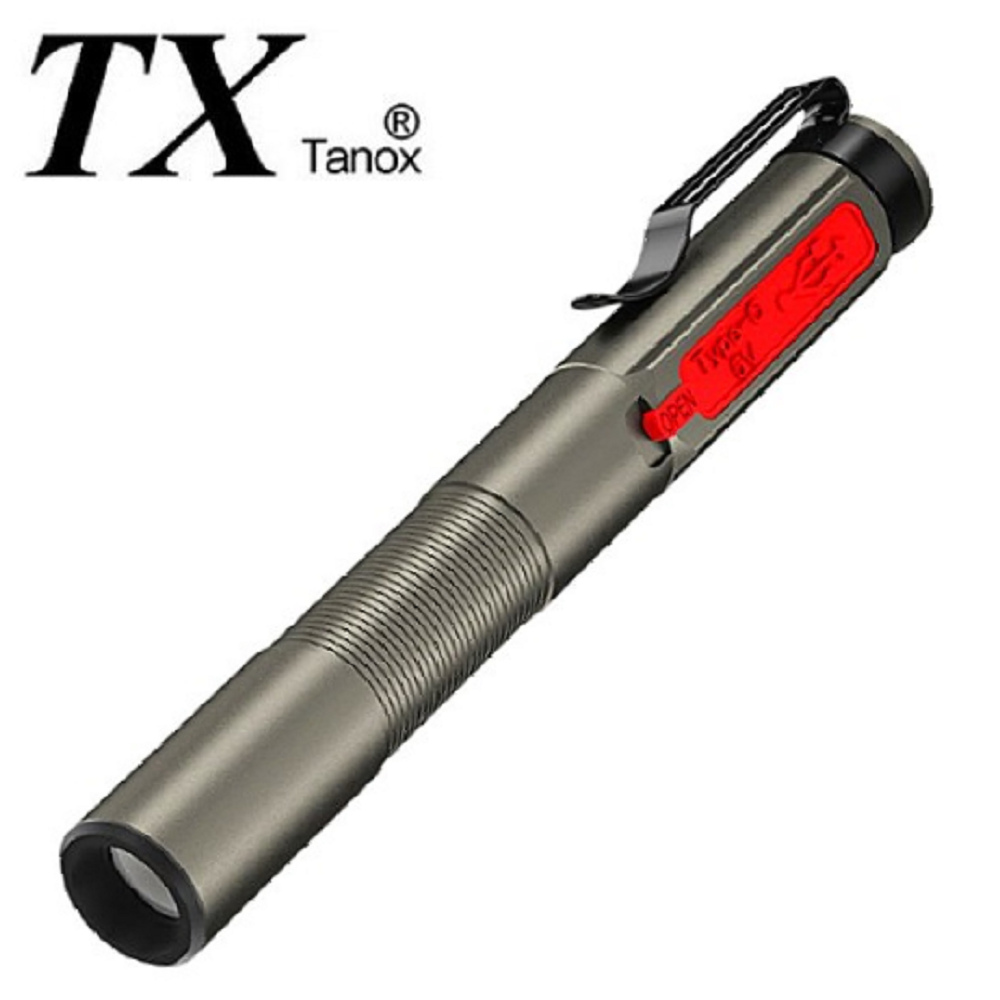 TX特林內置鋰電黃白雙色LED筆燈(T-PE600)