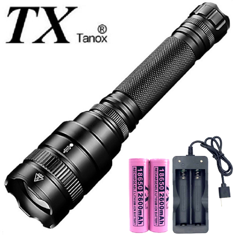 TX特林XHP50 LED長握柄伸縮變焦強亮手電筒(T-DB2020-P50)