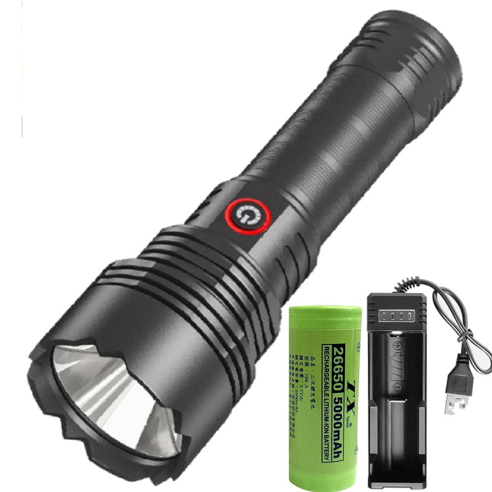 TX特林XHP70 LED超強亮USB充電手電筒(T-F75-P70)