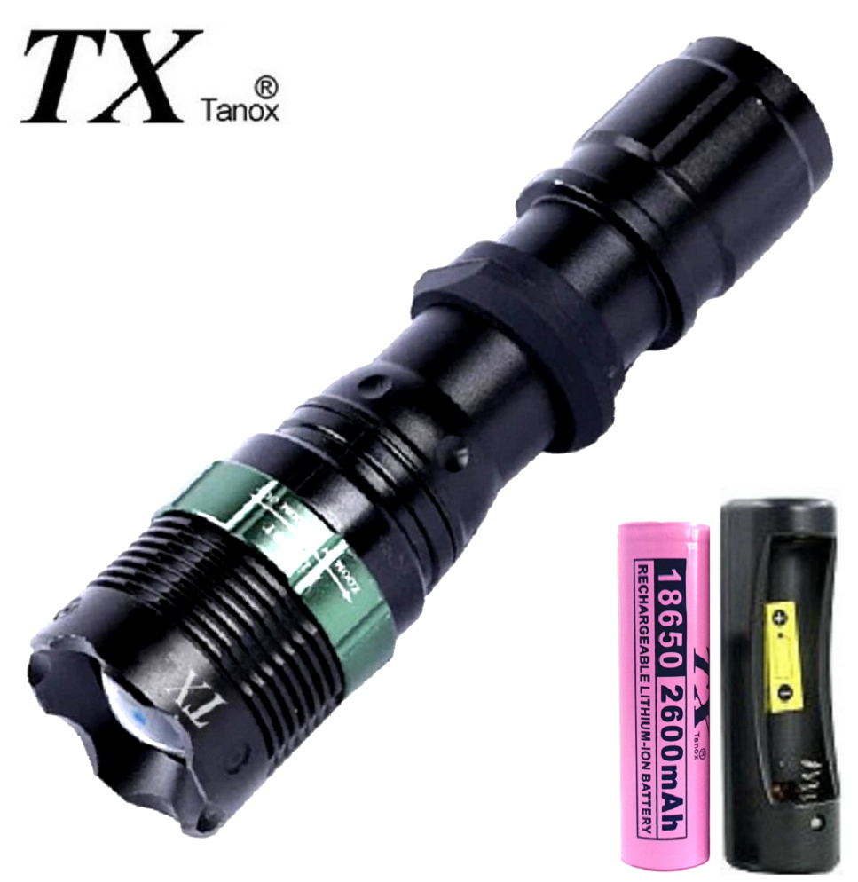 TX特林XML-L2LED伸縮變焦手電筒(T-8485-L2)