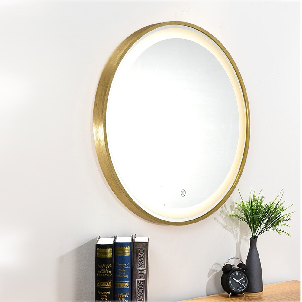 H&R安室家 60cm里昂LED燈 掛鏡/浴鏡ZA0201( 觸控開關 可調色溫亮度)