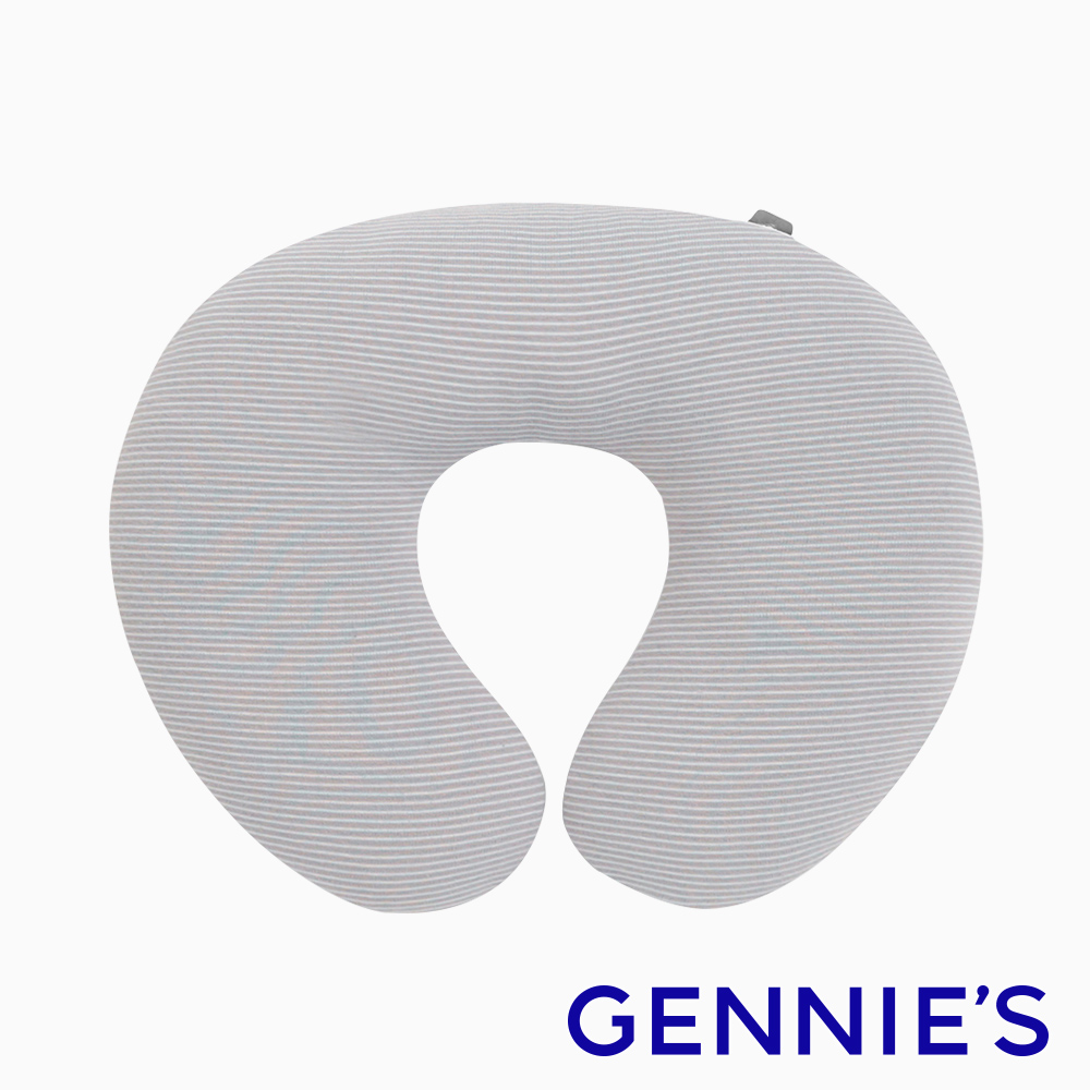 Gennies奇妮 智能恆溫抗菌嬰兒頸枕-咖啡紗(GX46)