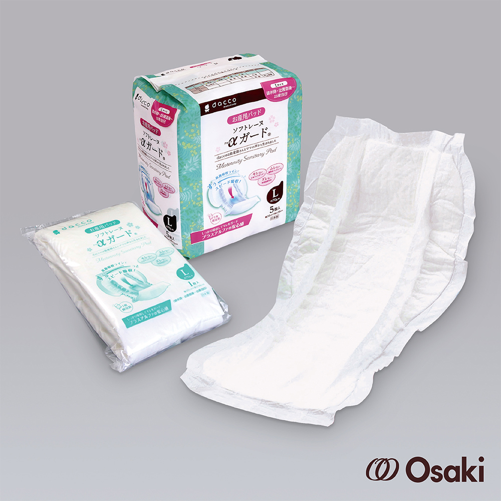 【日本Osaki】立體型產褥護墊L(5入)