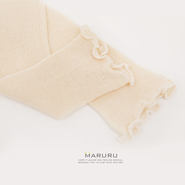 日本製 MARURU有機棉手/腳兩用襪套（一雙）
