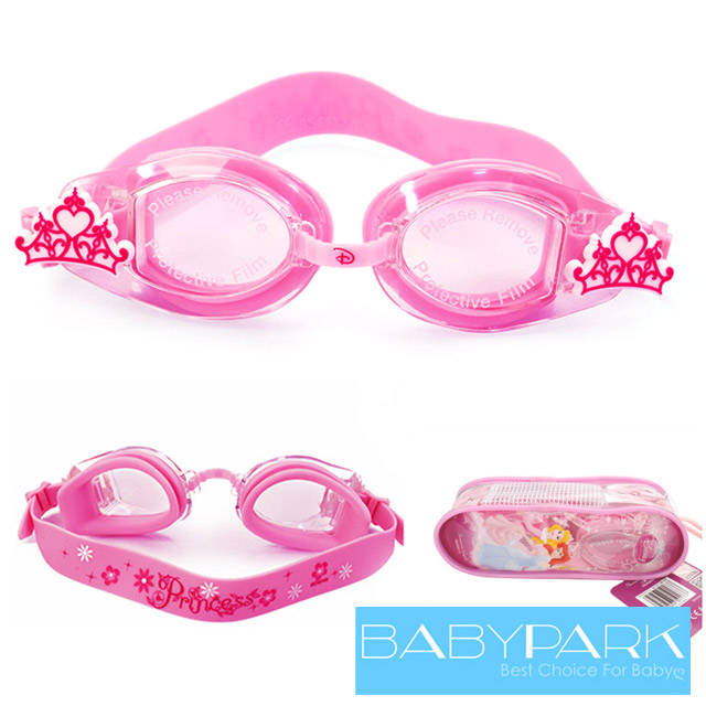 BabyPark 兒童造型泳鏡-公主城堡 迪士尼公主