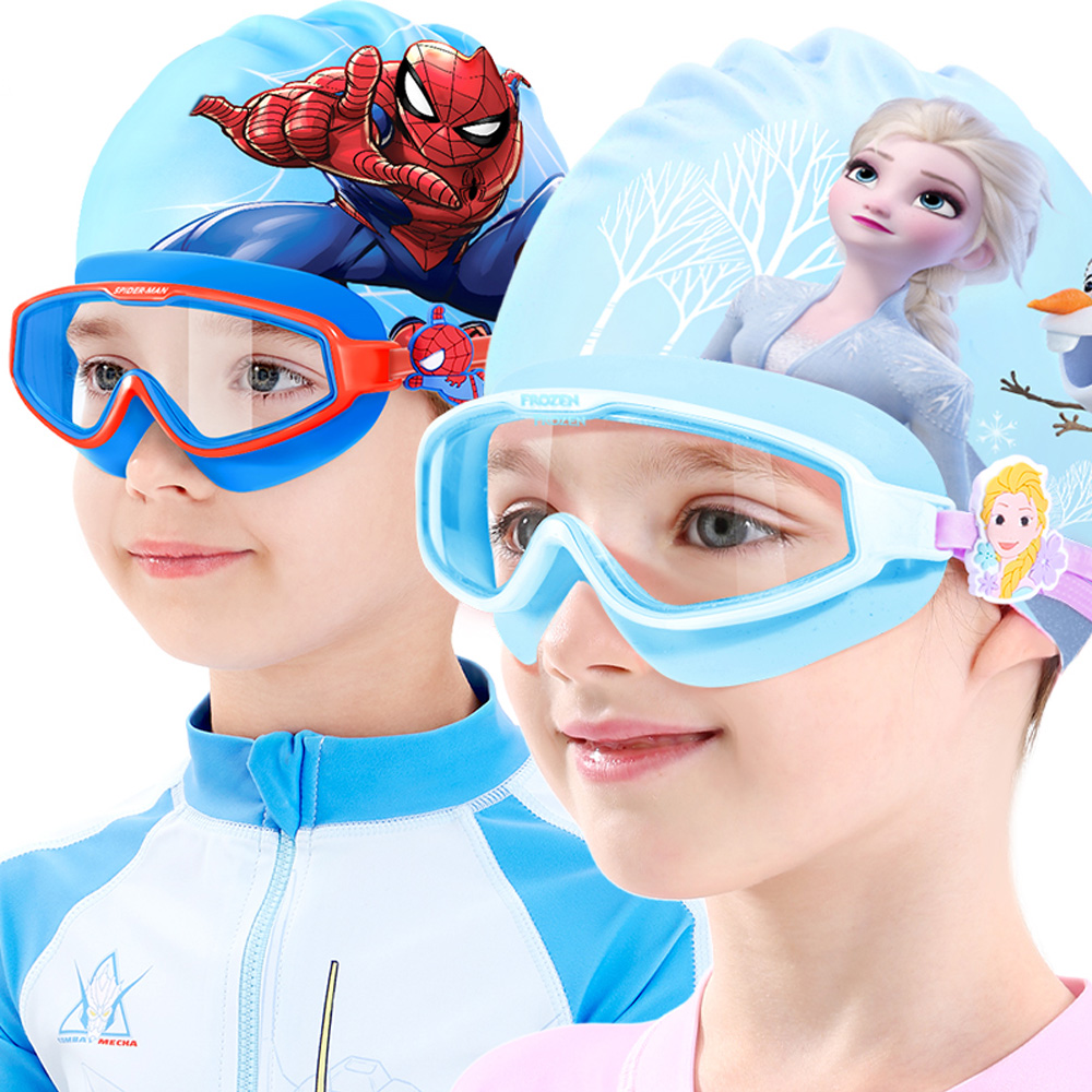 BabyPark 兒童泳鏡泳帽組合 迪士尼 三麗鷗