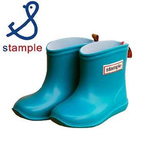 日本製 stample兒童雨鞋-天藍色