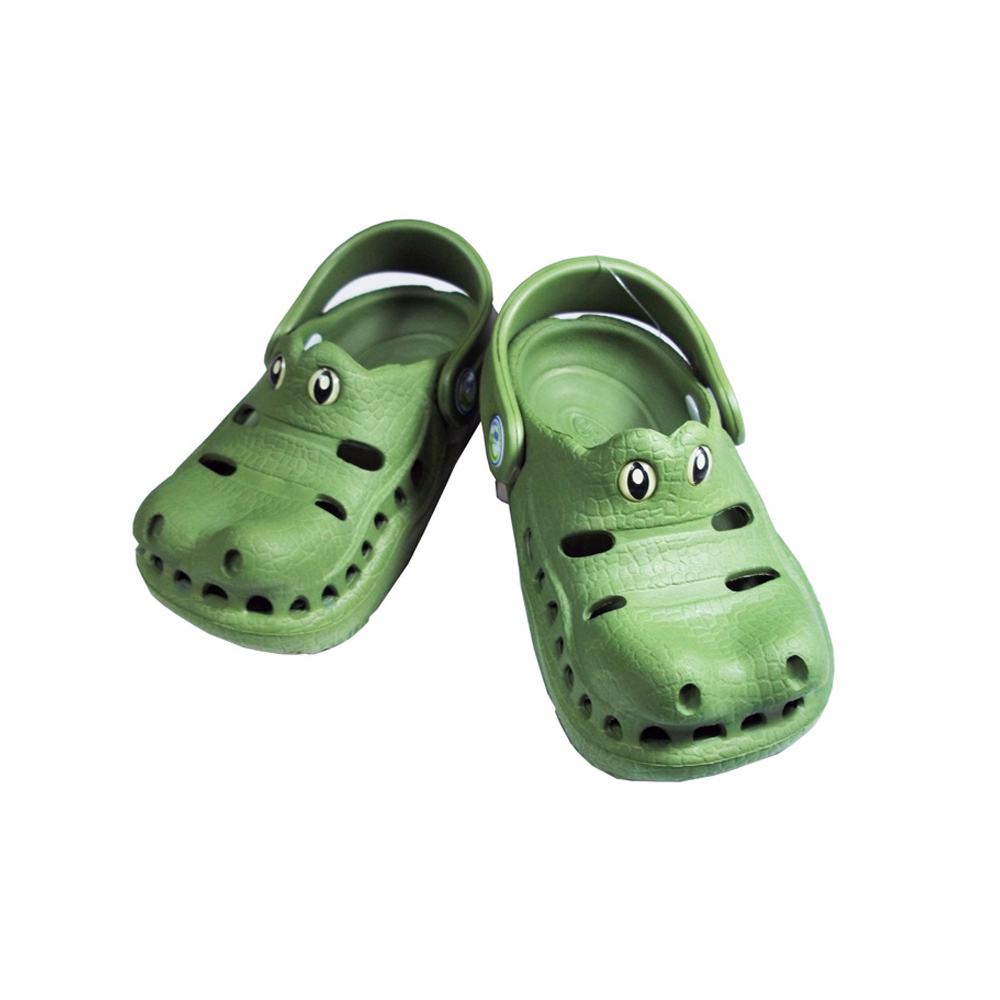 Polliwalks童鞋-鱷魚(橄欖綠)