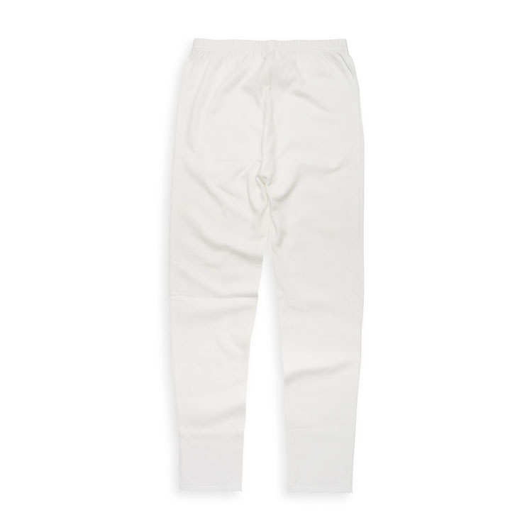 女童純棉舒暖雙層衛生褲-米白-160-170cm