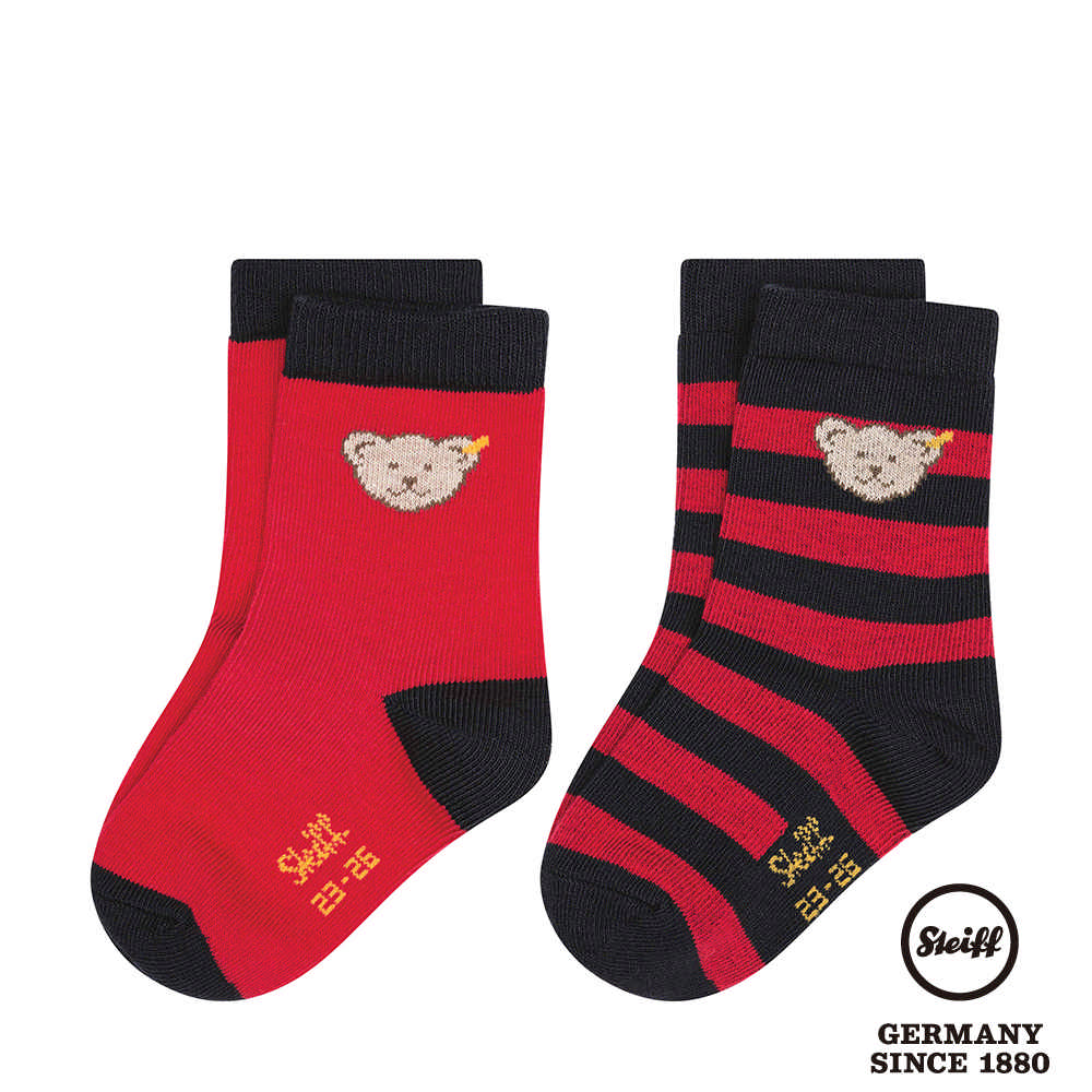 STEIFF德國精品童裝 - 二件式襪子 紅
