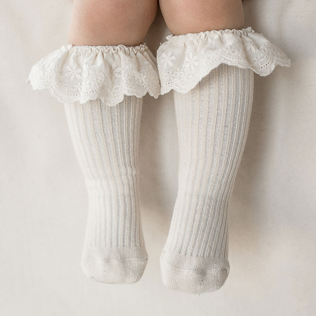 Happy Prince 韓國製 Latty蕾絲嬰兒童及膝襪