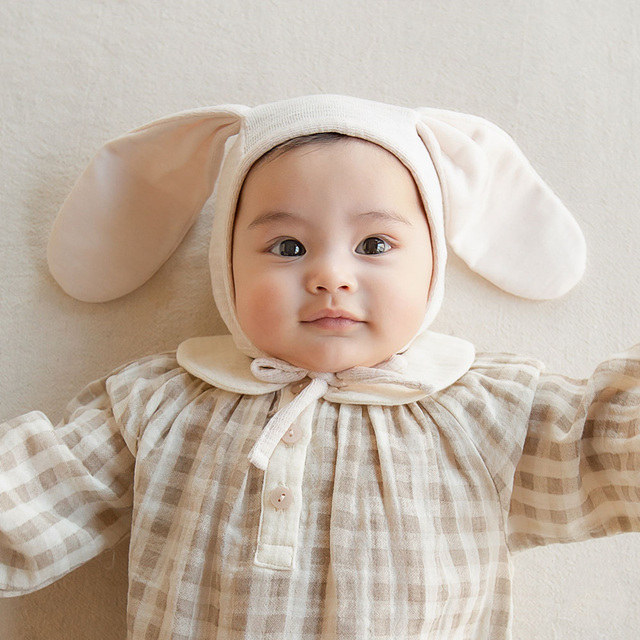Happy Prince 韓國製 Ben長耳兔嬰兒童帽